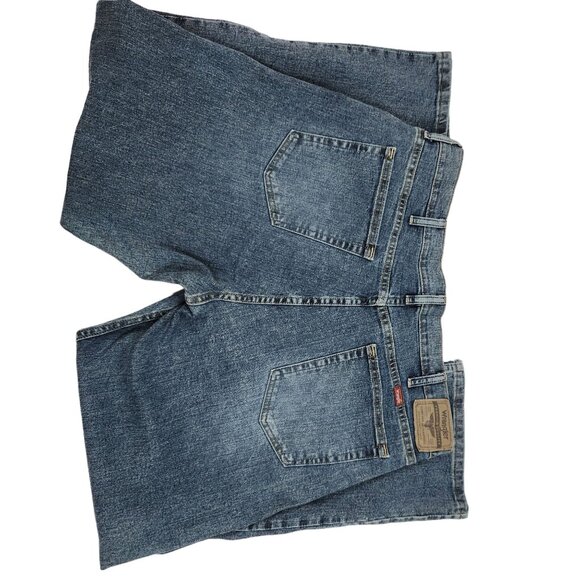 Wrangler Mens Classic Fit Jeans 36x29 Blue Denim 109TRLFSM - Picture 2 of 8